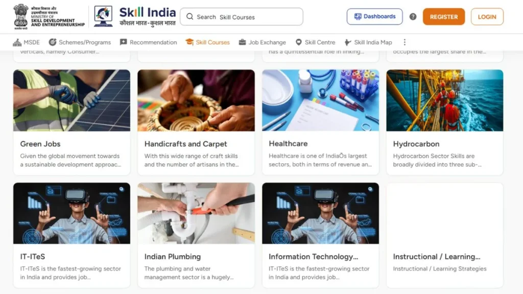 Skill India Free Course Registration 2025: फ्री में सीखें नई स्किल, बनाएं बेहतर भविष्य Skill India Free Course